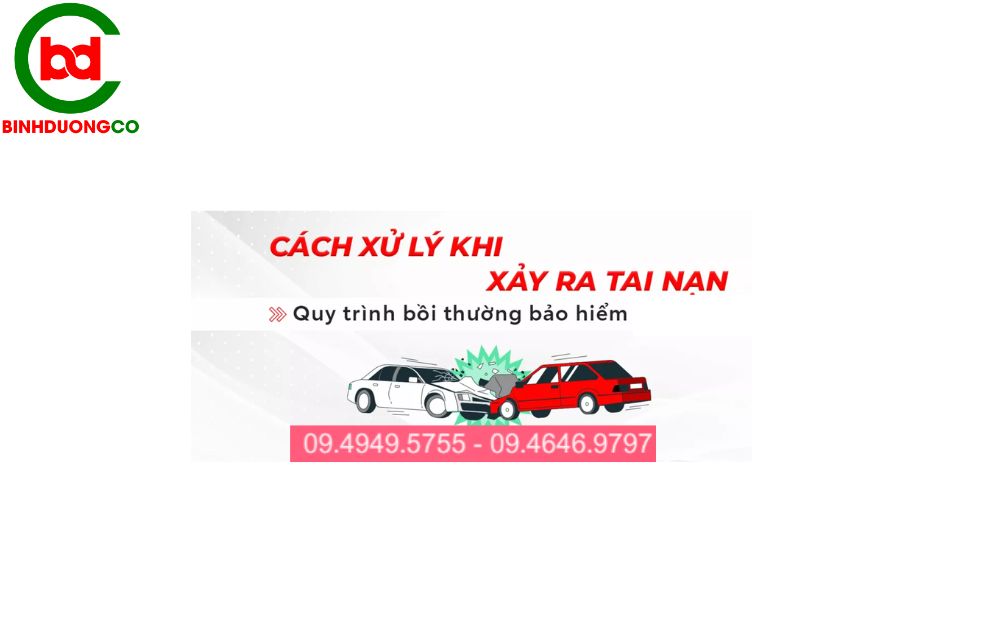 quy trình bồi thường khi xảy ra tai nạn